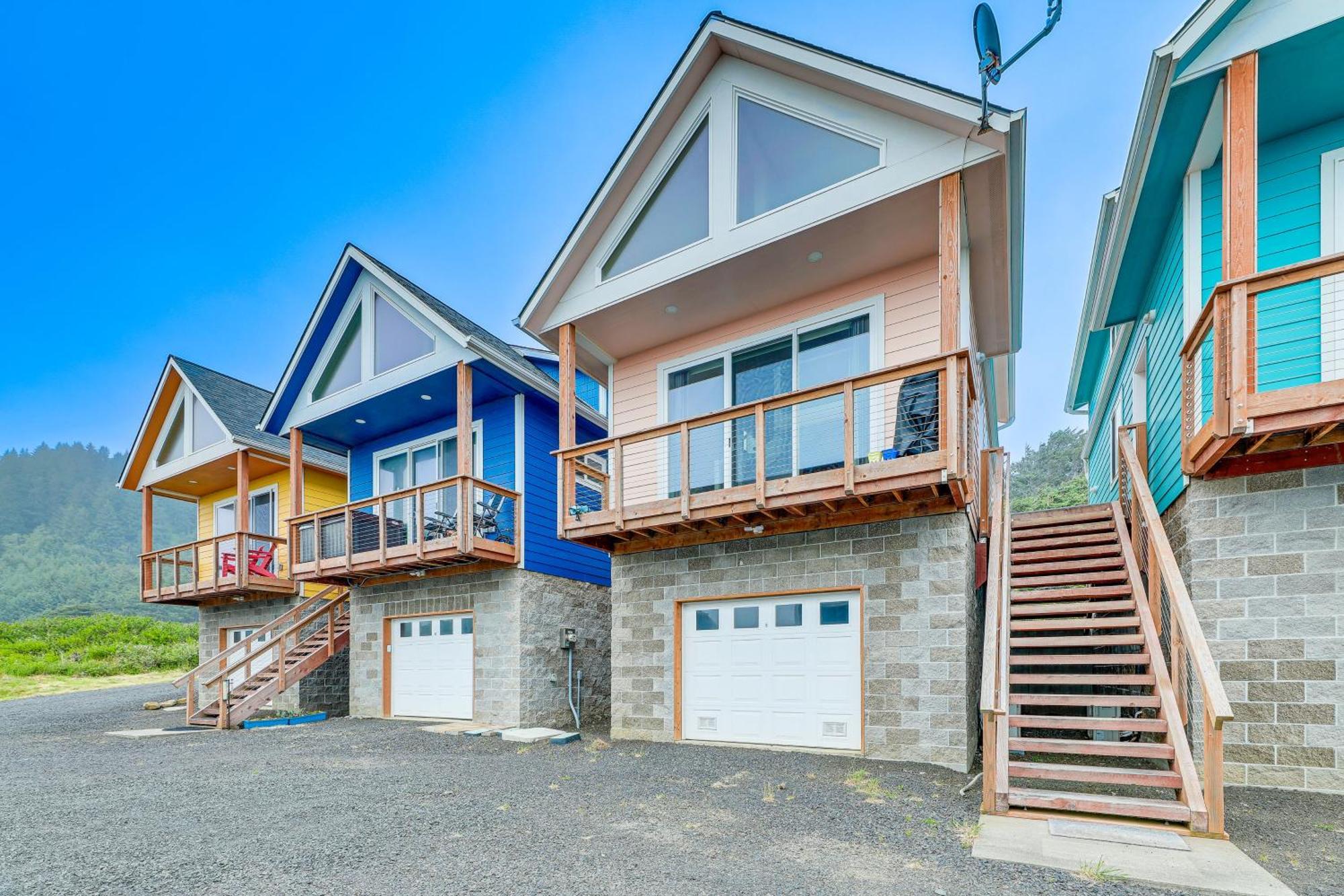 Epic Yachats Escape Oregon Coastline Beach, Views Exterior photo