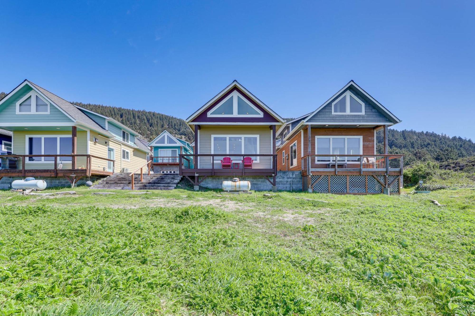 Epic Yachats Escape Oregon Coastline Beach, Views Exterior photo